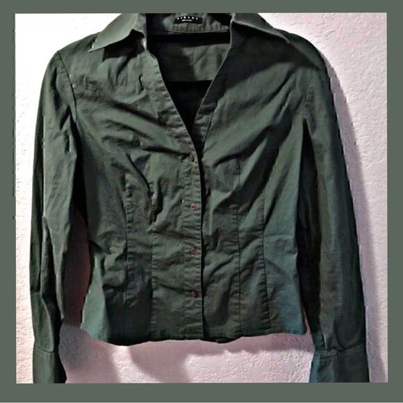 NWOT. Great condition Sisley button down shirt. - Picture 2 of 7